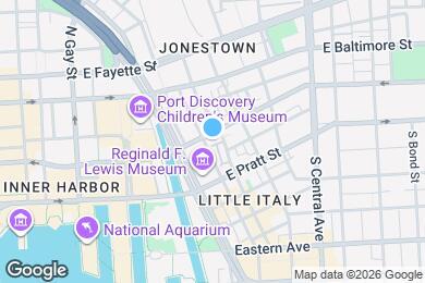 Map image of the property - 855 E Lombard St