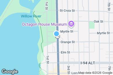 Map image of the property - 911 2nd St