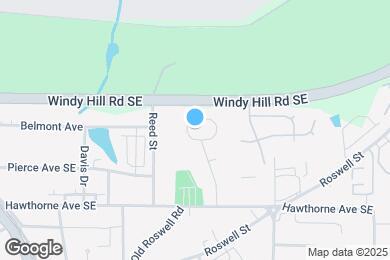 Map image of the property - 4110 Hawthorne Cir