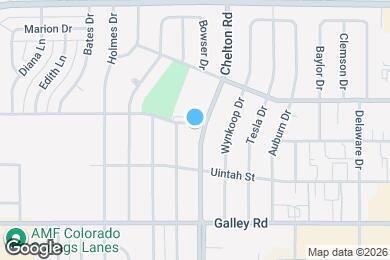 Map image of the property - 1228 N Chelton Rd