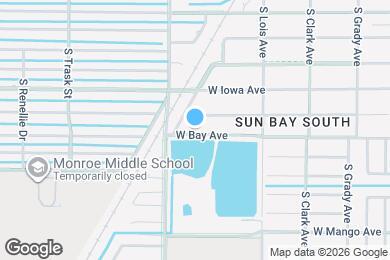 Map image of the property - 4313 W Bay Ave