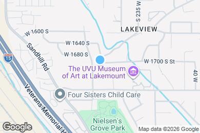 Map image of the property - 355 W 1700 S St