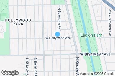 Map image of the property - 3306 W Hollywood Ave