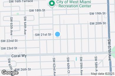 Map image of the property - 6159 SW 22nd St