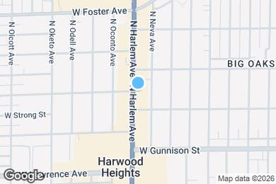 Map image of the property - 4925 N Harlem Ave