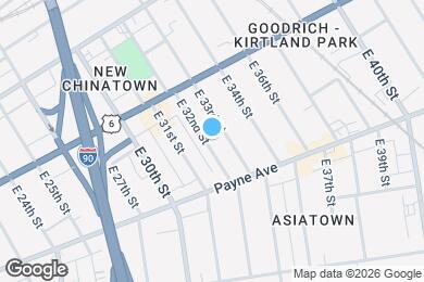 Map image of the property - 1579 E 32nd St