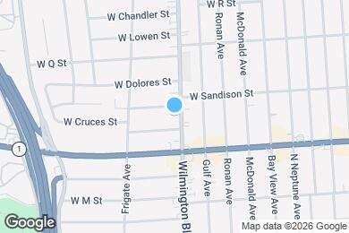 Map image of the property - 1445 N Wilmington Blvd