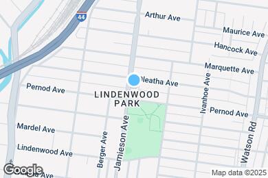 Map image of the property - 3554 Jamieson Ave