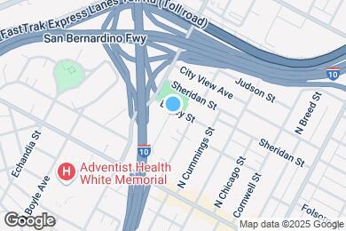 Map image of the property - 640 San Benito St