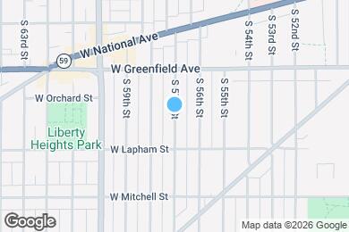 Map image of the property - 1517 S 57th St