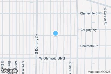 Map image of the property - 301 S La Peer Dr