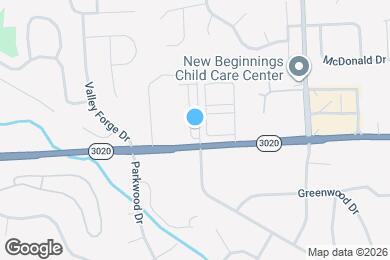 Map image of the property - 107 Breckenridge Ct