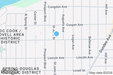 Map image of the property - 358 Slade Ave