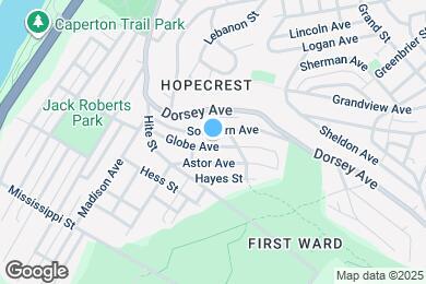 Map image of the property - 609 Globe Ave