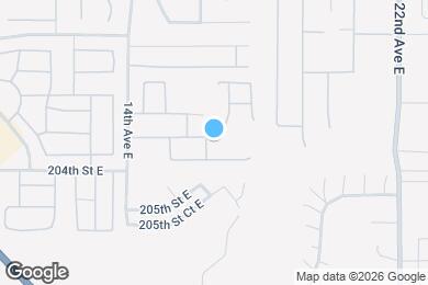 Map image of the property - 1620 203rd St E