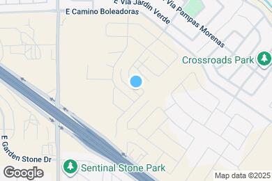 Map image of the property - 7500 S Via Bombachas