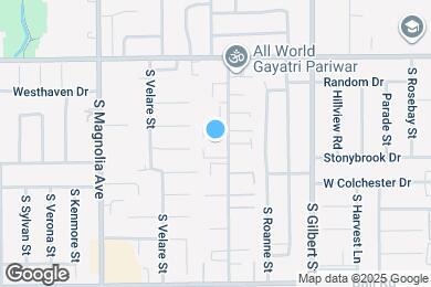 Map image of the property - 707 S Webster Ave