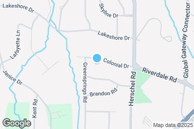 Map image of the property - 2650 Colonial Dr