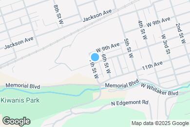 Map image of the property - 737 10th Ave