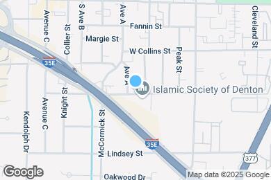 Map image of the property - 1110 Greenlee St