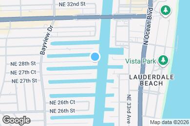 Map image of the property - 2890 NE 28th St