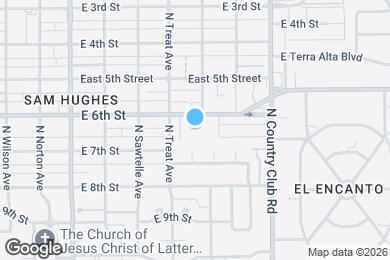 Map image of the property - 2820 E 6th St