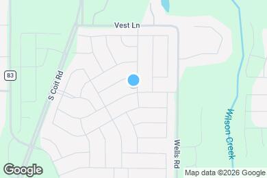 Map image of the property - 1634 Prairie Clover Rd