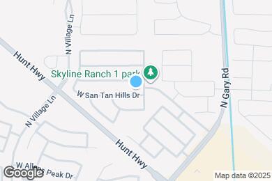 Map image of the property - 1938 W San Tan Hills Dr