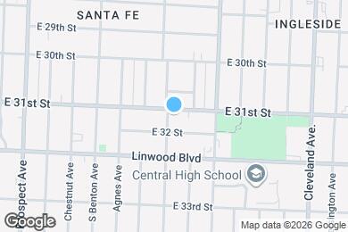 Map image of the property - 3205 E 31st St