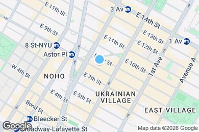 Map image of the property - 17 St Marks Pl