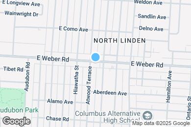 Map image of the property - 1021 E Weber Rd
