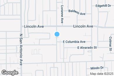 Map image of the property - 1078 Washington Ave