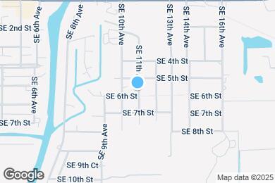 Map image of the property - 508 SE 11th Ave