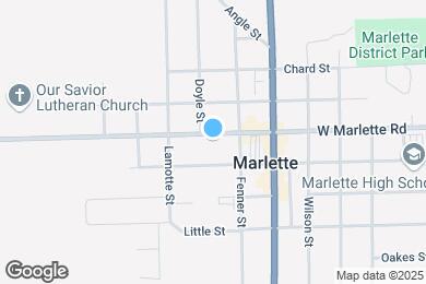 Map image of the property - 6535 Marlette Rd