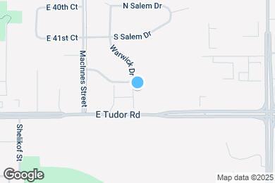 Map image of the property - 1881 E Tudor Rd
