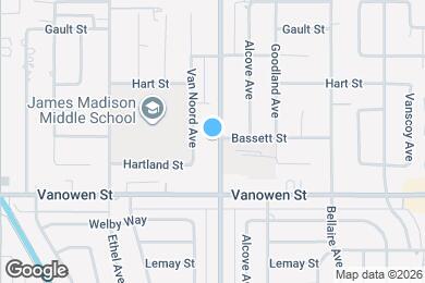 Map image of the property - 6859 Coldwater Canyon Ave