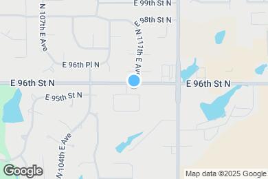 Map image of the property - 11003 E 95th Pl N