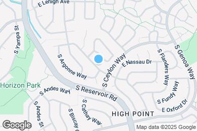Map image of the property - 18997 E Napa Dr