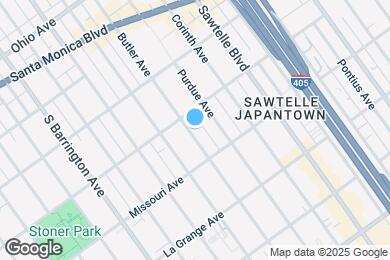 Map image of the property - 1820 Butler Ave
