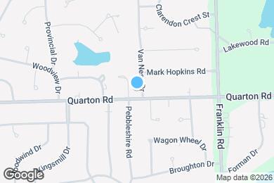 Map image of the property - 5476 Van Ness Dr