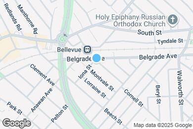 Map image of the property - 25 Bradwood St