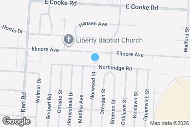 Map image of the property - 1630 Northridge Rd