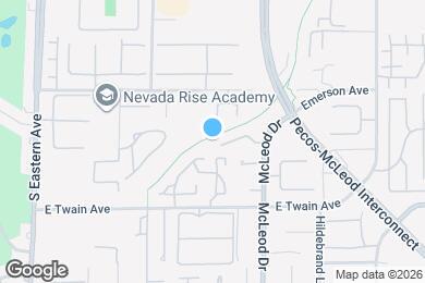 Map image of the property - 2812 E Gables Vale Ct