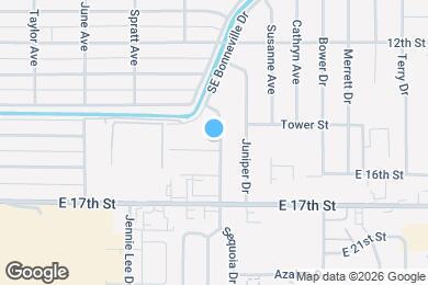Map image of the property - 1195 E 15th St