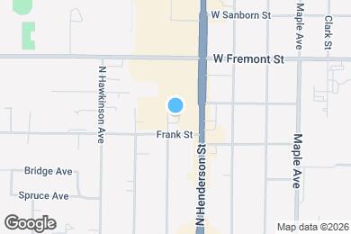 Map image of the property - 1067 Olive St