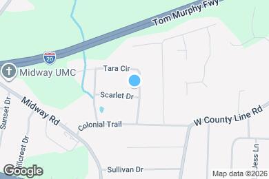 Map image of the property - 3664 Scarlet Dr