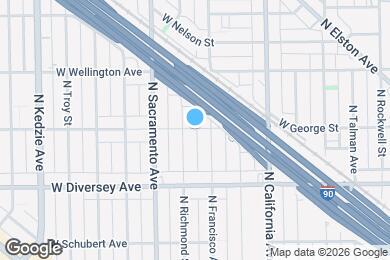 Map image of the property - 2919 W George St