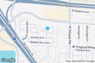 Map image of the property - 7332 Backstretch Dr