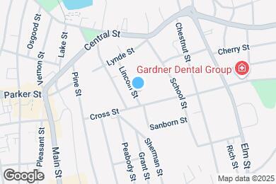Map image of the property - 62 Lincoln St