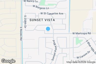 Map image of the property - 25683 W St Kateri Dr